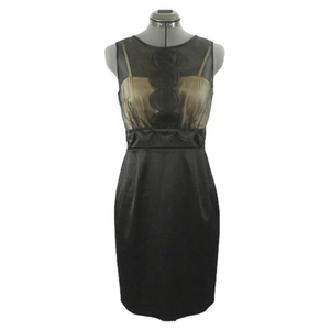 𝅺max & Cleo 💕Dynamic Black & Nude Cocktail Dress💕